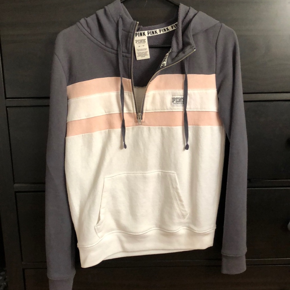 Cozy cotton 1/4 zip up sweater